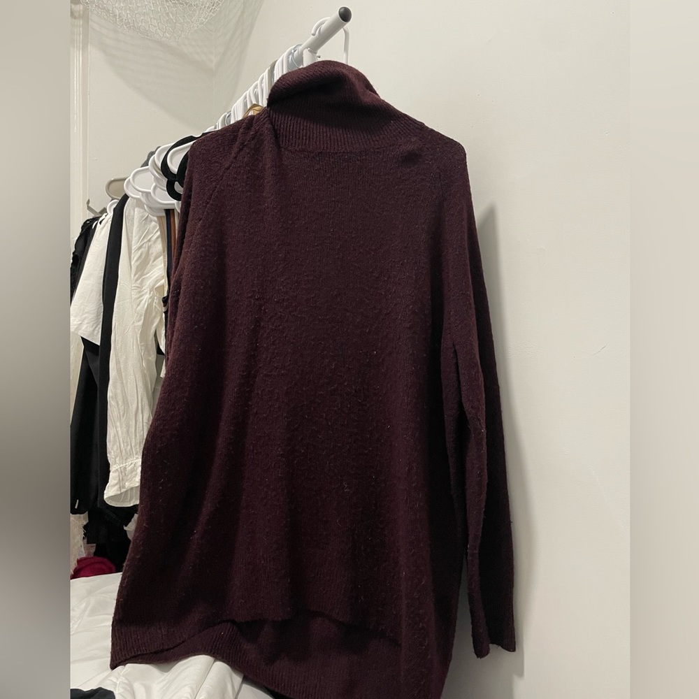 Mauve winter dress